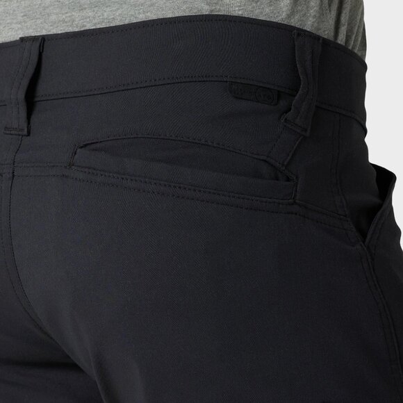 42 Waist - Wrangler Mens 9in Relaxed Fit Outdoor Shorts - Black - Picture 8 of 12